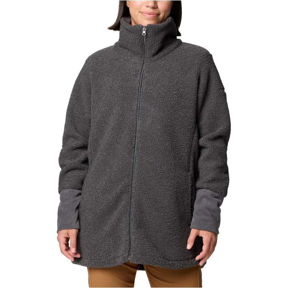 Columbia Womens Columbia Women's Blue Point Creek Fleece Full Zip‎ Sherpa Large
